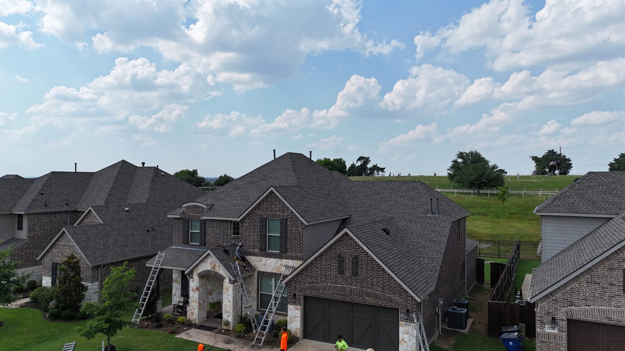 Roofing project with Rapid Pro Roofing in Texas