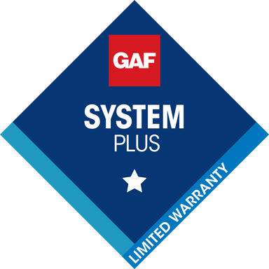 GAF system plus warranty